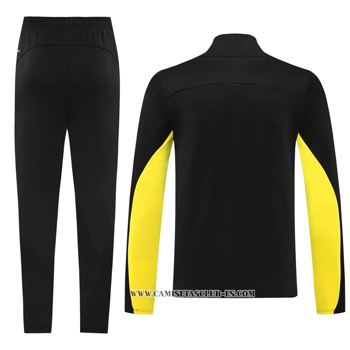 Chandal de Chaqueta del Borussia Dortmund 24-25 Negro